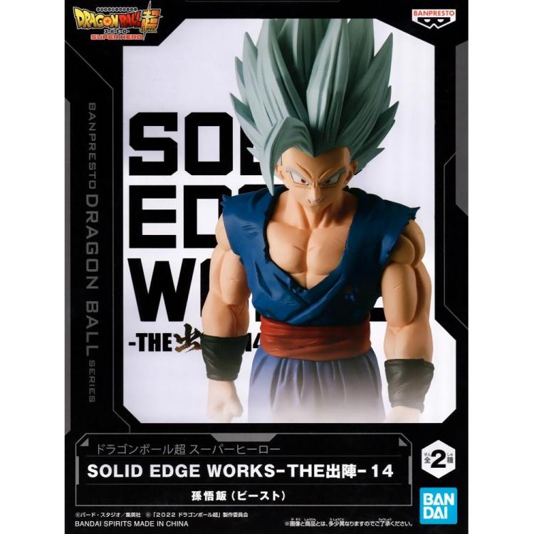 BANPRESTO DRAGON BALL SUPER HERO SOLID EDGE WORKS (SON GOHAN BEAST) FIGU BANDAI