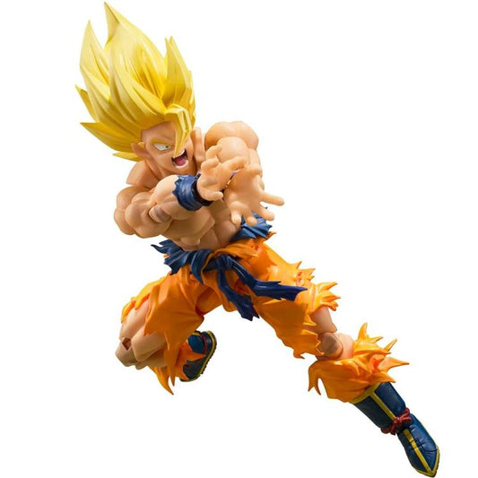 BANDAI SH FIGUARTS : DRAGON BALL Z (SUPER SAIYAN SON GOKU) ACTION FIGURE 15CM