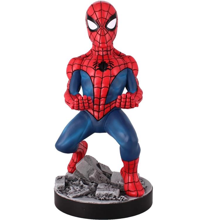 Cable Guys (New Spiderman) Marvel Statuetta Base Ricarica Smartphone Controller