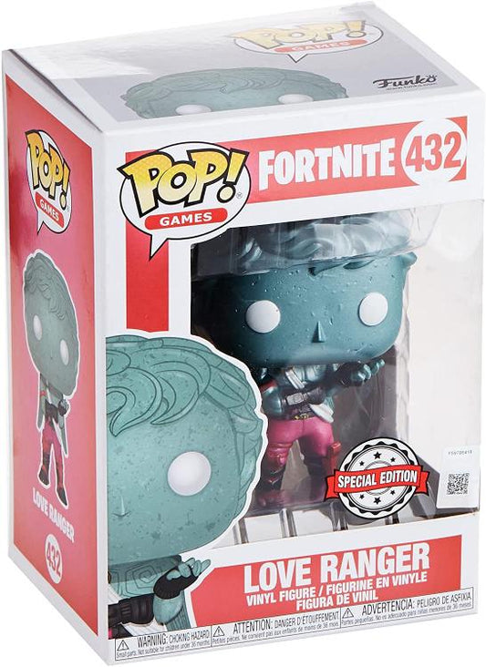 Funko Pop Games Fortnite Love Ranger (432) Vinyl Action Figure Special Edition