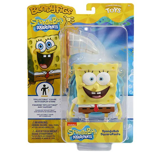 BENDYFIGS - SPONGEBOB SQUAREPANTS SERIE 1 ACTION FIGURE 16CM NOBLE COLLECTION