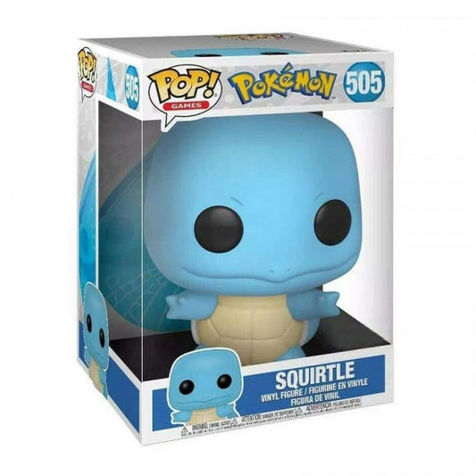 Funko Pop ! Games Pokemon - Jumbo Squirtle (505) 25Cm Vinyl Figure Super Sized