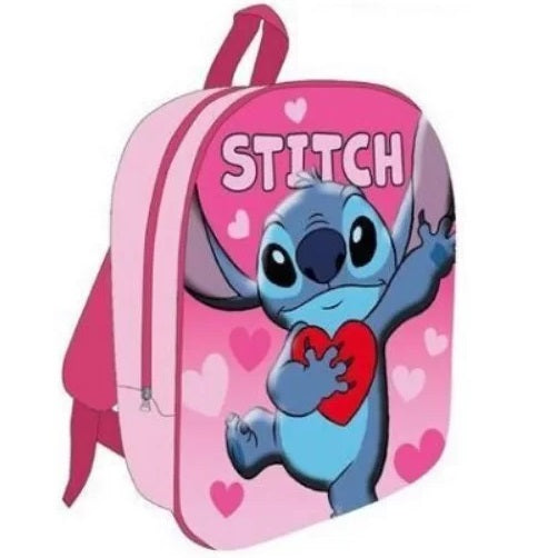 Zaino Disney - Lilo & Stitch 3D Zainetto Cartella Scuola Asilo Bambina Ragazza