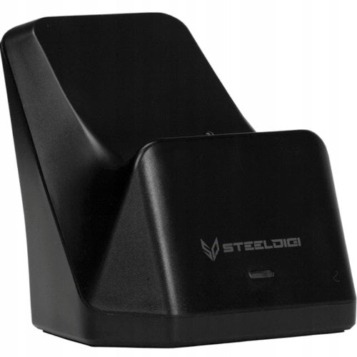 Steeldigi Base Ricarica Dualsense Joy Stick Single Stand Controller Black Ps5