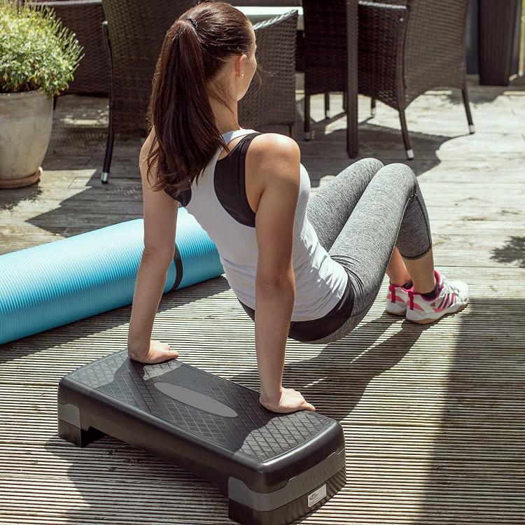 Stepper Aerobica Pedana Step Regolabile 2 Livelli Cardio Fitness Yoga Palestra
