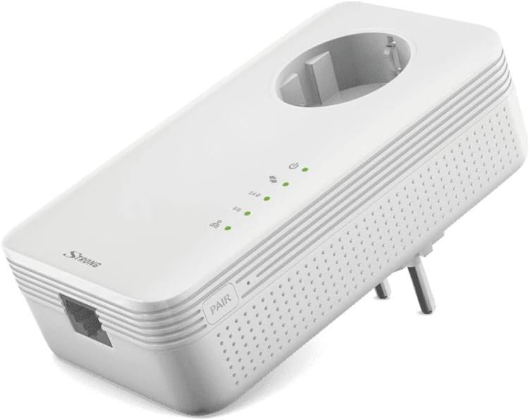 Strong Repeater Ripetitore Wifi 1200P Ant.Int. 5.0/2.4Ghz +1Schuko +1Lan Wps