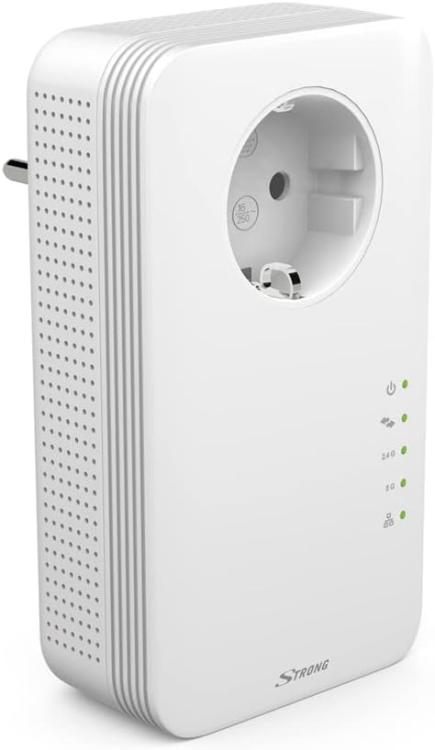 Strong Repeater Ripetitore Wifi 1200P Ant.Int. 5.0/2.4Ghz +1Schuko +1Lan Wps