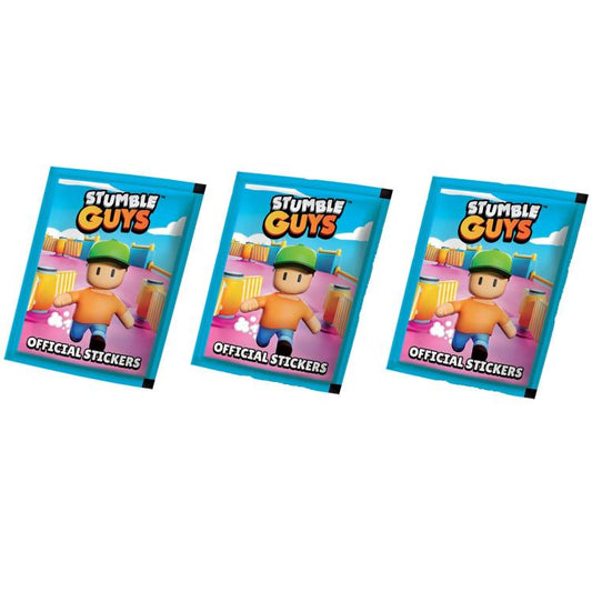 Diramix Stumble Guys 15 Figurine (3 Bustine) Official Stickers Collezione 2024