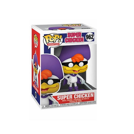 Funko Pop Animation Super Chicken - Super Chicken (962) Vinyl Figure Collezione