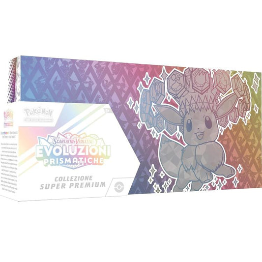 Pokémon - Evoluzioni Prismatiche (Collezione Super Premium) Box Card Tcg Gcc Ita