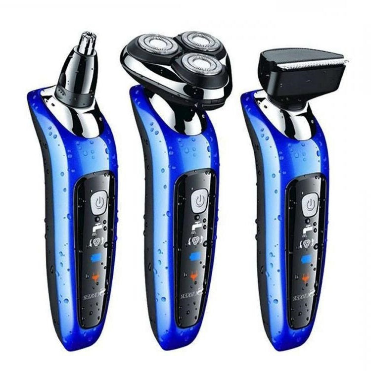 Rasoio Elettrico Uomo Regola Barba Ricaricabile Taglia Capelli Naso Impermeabile