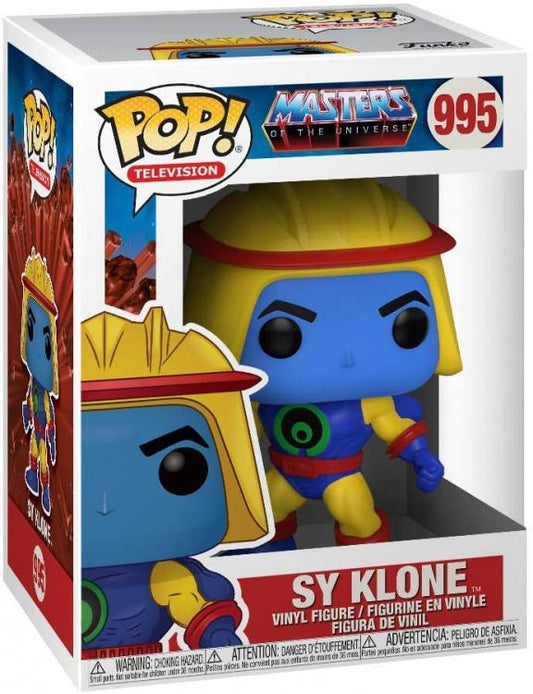 Funko Pop ! Television Masters Of The Universe - Sy Klone (995) Blu Vinyl Figure