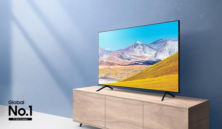 Samsung Smart Tv 43" Led Ultra 4K Uhd Ue43Tu8072U |Vetro Rotto X Pezzi Ricambio|