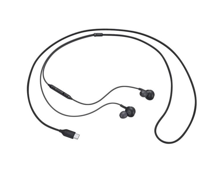 Samsung Auricolari In-Ear Eo-Ic100Bb Usb-C Black Cuffie Samsung Con Filo Nere