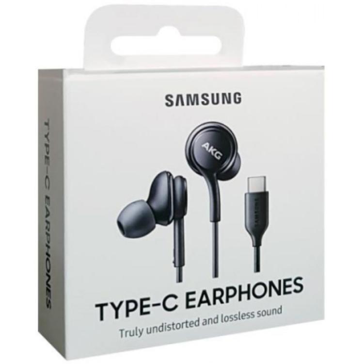 Samsung Auricolari In-Ear Eo-Ic100Bb Usb-C Black Cuffie Samsung Con Filo Nere