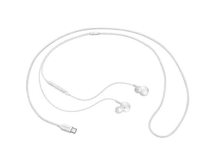 Samsung Auricolari In-Ear Eo-Ic100Bb Usb-C White Cuffie Samsung Con Filo Bianche