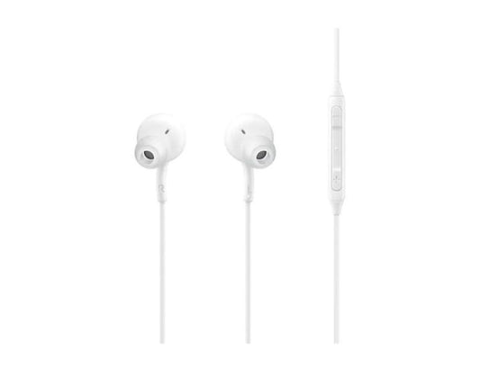 Samsung Auricolari In-Ear Eo-Ic100Bb Usb-C White Cuffie Samsung Con Filo Bianche