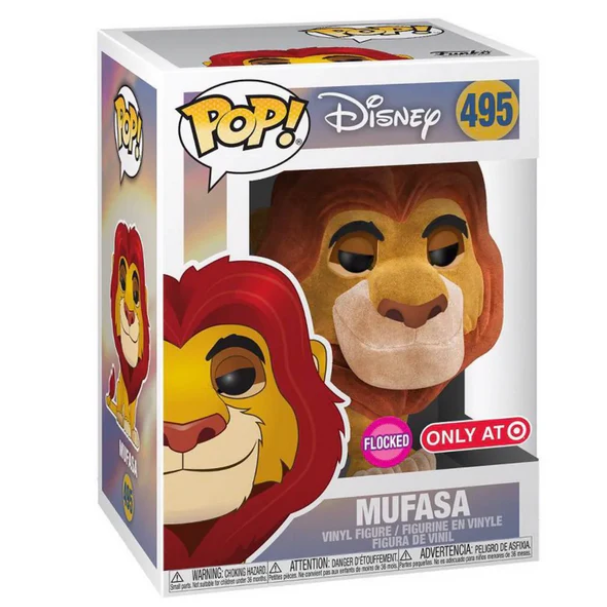 Funko Pop ! Tees Disney The Lion King Mufasa Floked 495 Special Edition Shirt M
