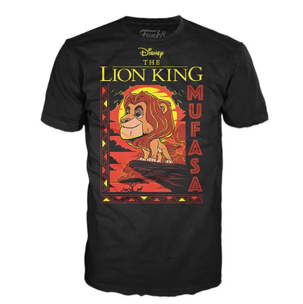 Funko Pop ! Tees Disney The Lion King Mufasa Floked 495 Special Edition Shirt M