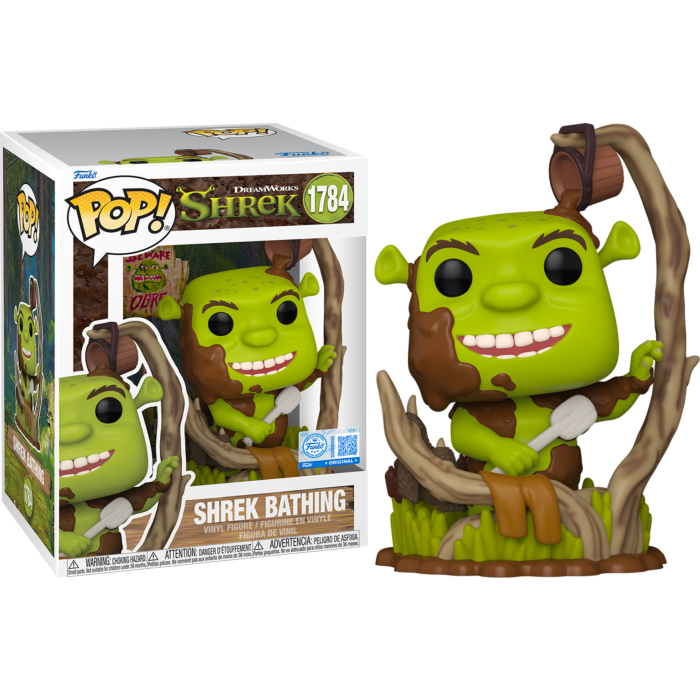 Funko Pop ! Movies - Shrek (1784) Shrek Bathing Vinyl Figure 10Cm