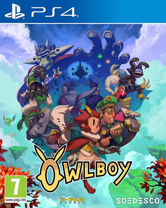 Owlboy - Ps4 Videogioco Playstation 4 Italiano Gioco Nuovo Sigillato Toki Game