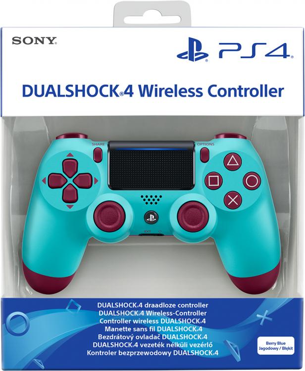 CONTROLLER SONY V2 BERRY BLUE WIRELESS PS4 DUALSHOCK 4 PAD BLU PLAYSTATION 4