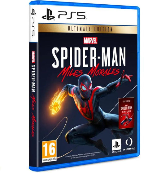 Marvel'S Spider-Man Miles Morales Ultimate Edition Ps5 Gioco Pal Italiano
