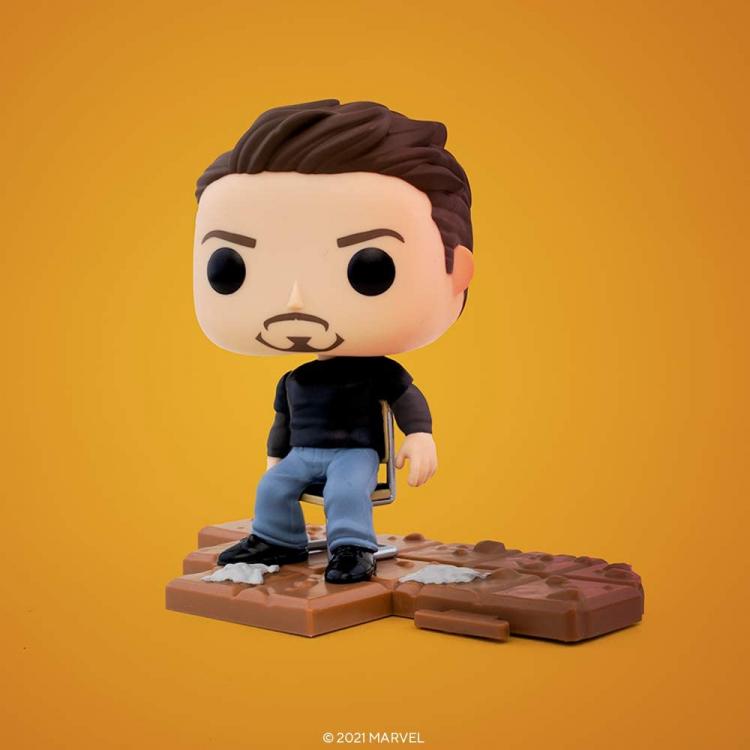 Funko Pop ! Marvel Avengers Deluxe Tony Stark (756) Special Edition Bobble-Head