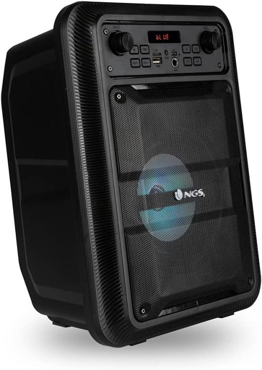 Ngs Speaker Rollerlingo Portatile Bluetooth Tws + Microfono 20W Nero