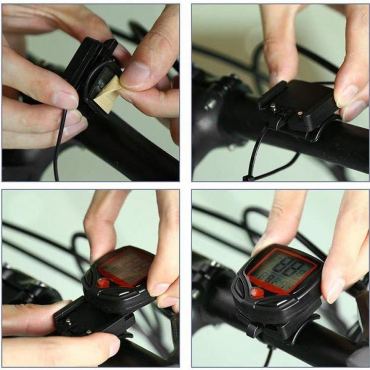Tachimetro Bicicletta Impermeabile Contachilometri Bici Display Computer Xc-1528