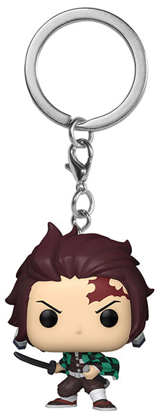 Funko Pop ! Keychain - Animation - Demon Slayer (Tanjiro Kamado) Portachiavi