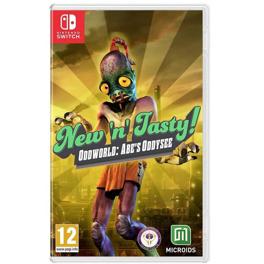 Oddworld New ‘N’ Tasty Nintendo Switch Videogioco Italiano Gioco Eu Sigillato