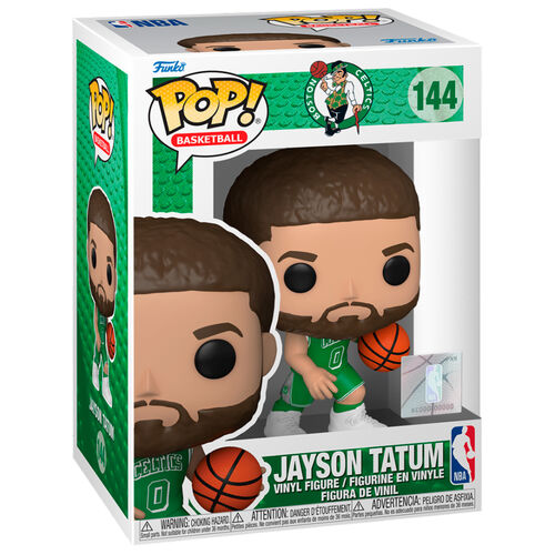 Funko Pop ! Basketball Nba Boston Celtics - Jayson Tatum (144) Vinyl Figure 9Cm