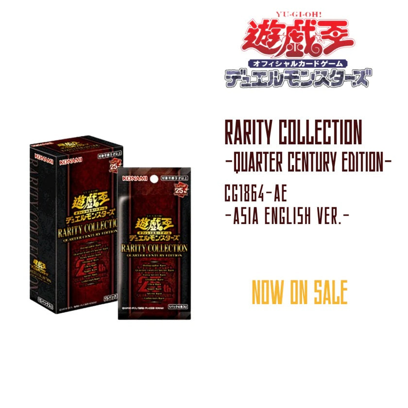 Yu-Gi-Oh! Quarter Century: Rarity Collection (Box 15 Packs) Edizione JAP Trading Card Game TCG