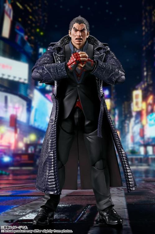 Bandai S.H. Figuarts Tekken 8 (Kazuya Mishima) Action Figure 15cm statuetta