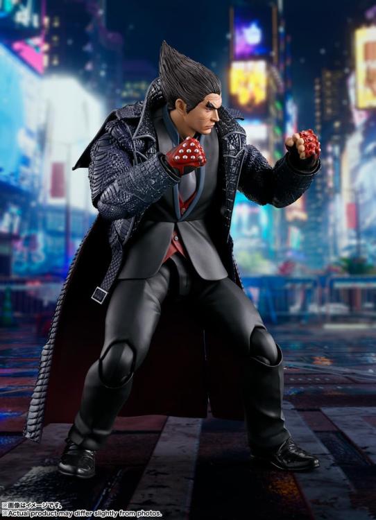 Bandai S.H. Figuarts Tekken 8 (Kazuya Mishima) Action Figure 15cm statuetta