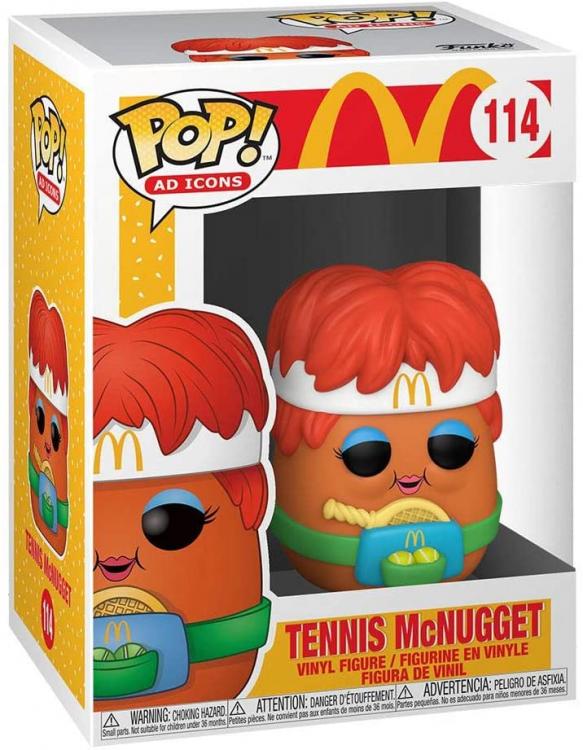 Funko Pop ! Ad Icons Mcdonald'S - Tennis Nugget (114) Vinyl Figure Da Collezione