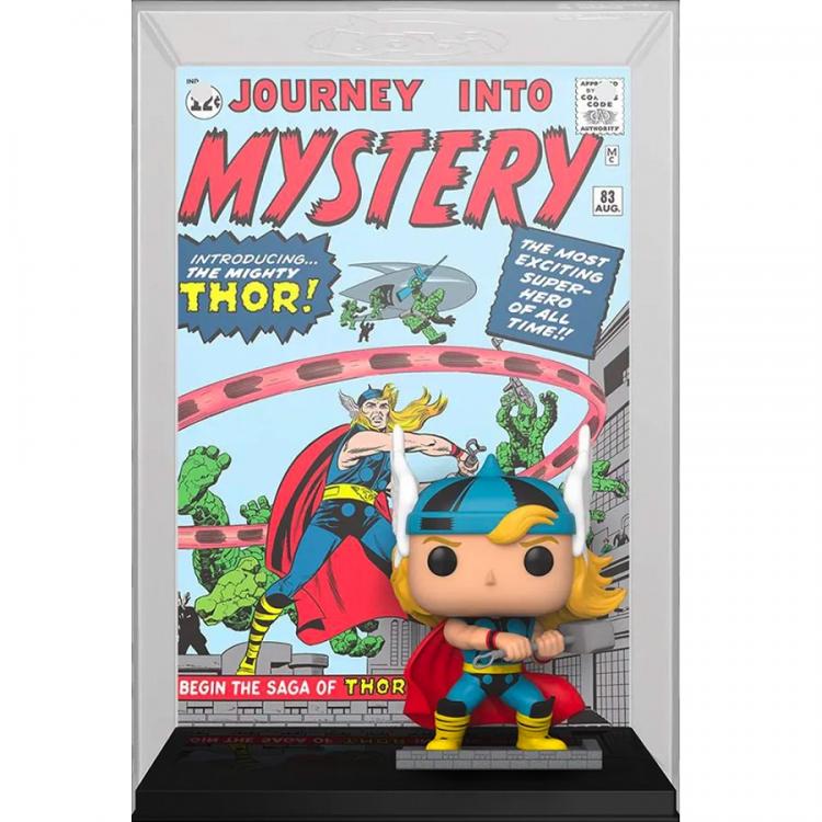 Funko Pop ! Comics Cover Marvel - Thor (09) Martello Vinyl Figure Da Collezione