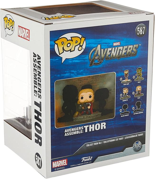 Funko Pop ! Marvel Avengers Deluxe Thor (587) Special Edition Bobble-Head