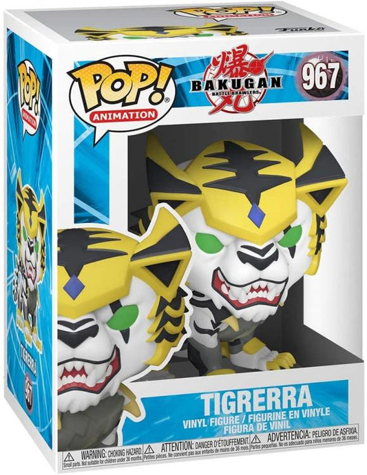 Funko Pop ! Animation Bakugan Battle Brawlers - Tigrerra (967) Tigre Vinyl Figure