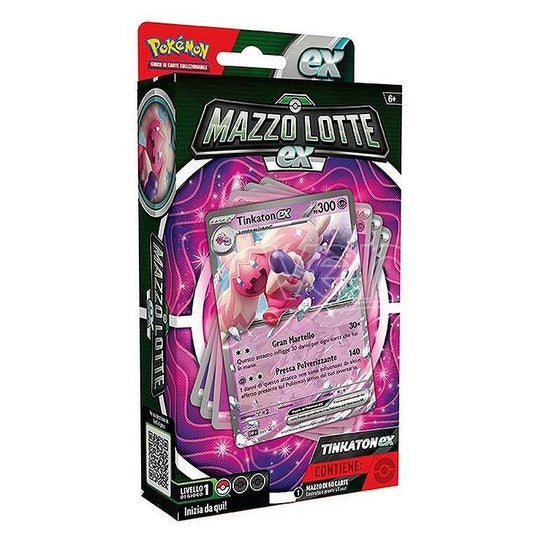 Pokémon - Mazzo Lotte Ex (Tinkaton-Ex) Gcc Tcg 60 Carte Gioco Da Collezione Ita