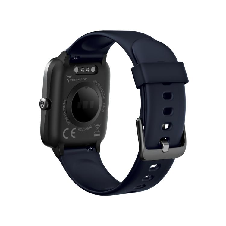 Techmade Smartwatch Move Bluetooth Gps Integrato Sport Impermeabile Ip68 Sg/Blue