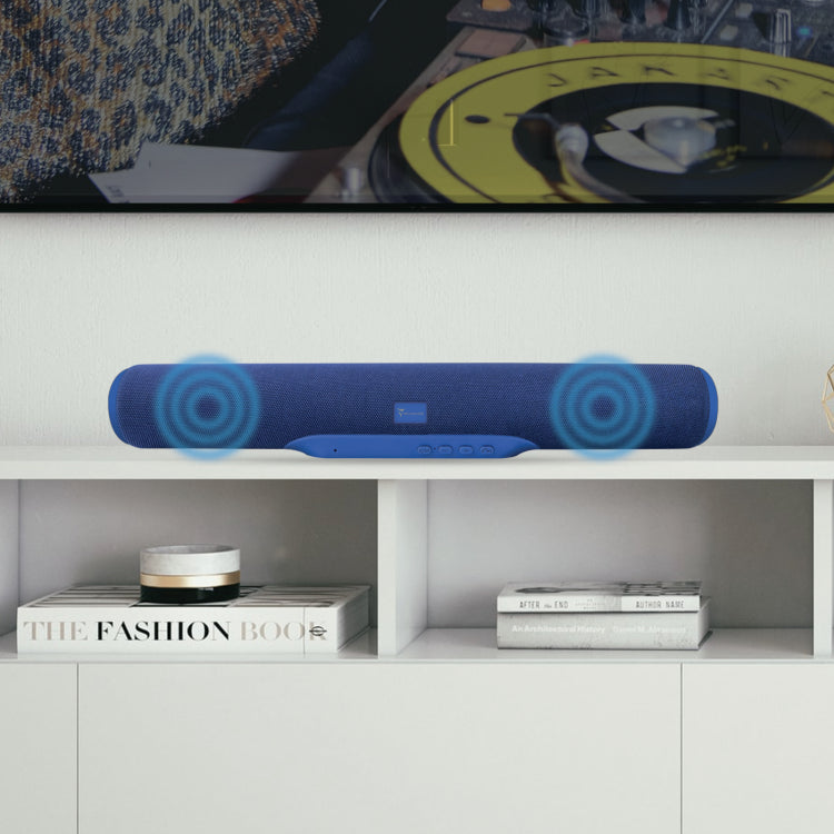 Techmade Soundbar Black 2.1 Tv Pc Notebook Radio Blue Casse Speaker Altoparlanti