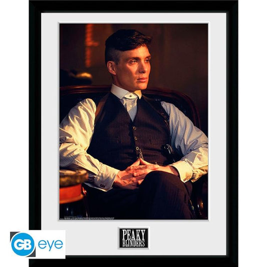 ABYSTYLE - PEAKY BLINDERS (TOMMY) POSTER INCORNICIATO STAMPA CON CORNICE GB Eye