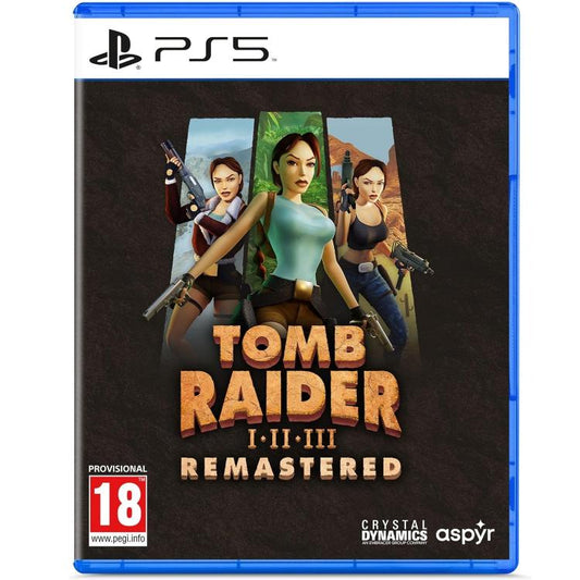 Tomb Raider I-Iii Remastered Trilogy Lara Croft Ps5 Gioco Playstation 5 Pal Ita