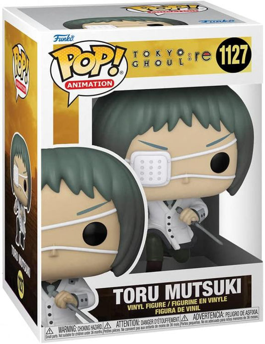 Funko Pop Animation Tokyo Ghoul Re - Toru Mutsuki (1127) Vinyl Figure Collezione
