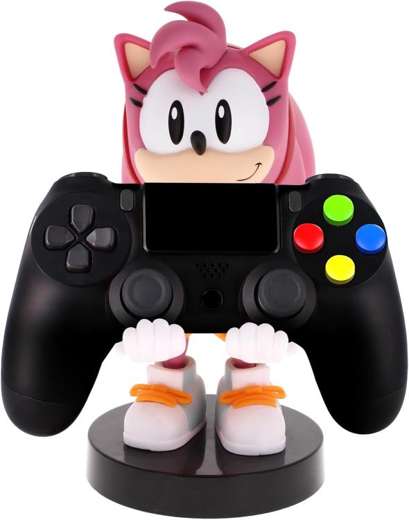 Cable Guys - Sonic (Lady Amy Rose) Statuetta Base Ricarica Smartphone Controller