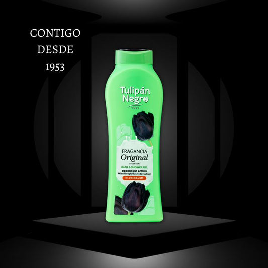 Tulipan Negro Shower Gel Bagno Crema Doccia (Tulipano Nero) Bagnoschiuma 650Ml