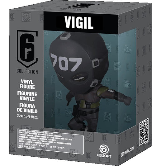 Rainbow Six S3 - Vigil Action Figure Statua Da Collezione Chibi Ubisoft Ps4