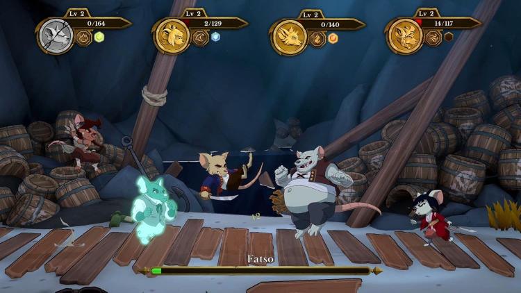 CURSE OF THE SEA RATS PS4 GIOCO NUOVO VIDEOGIOCO PLAYSTATION 4 BLU-RAY PAL EU IT